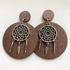 KANDRA CORK Wood Earrings