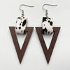 KANDRA CORK Wood Earrings