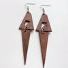 KANDRA CORK Wood Earrings