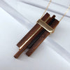 Wood Bar Necklace