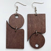 KANDRA CORK Wood Earrings