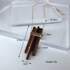 Wood Bar Necklace