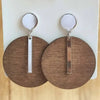 KANDRA CORK Wood Earrings