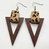 KANDRA CORK Wood Earrings