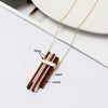Wood Bar Necklace