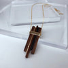 Wood Bar Necklace