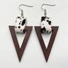 KANDRA CORK Wood Earrings