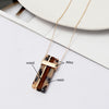 Wood Bar Necklace