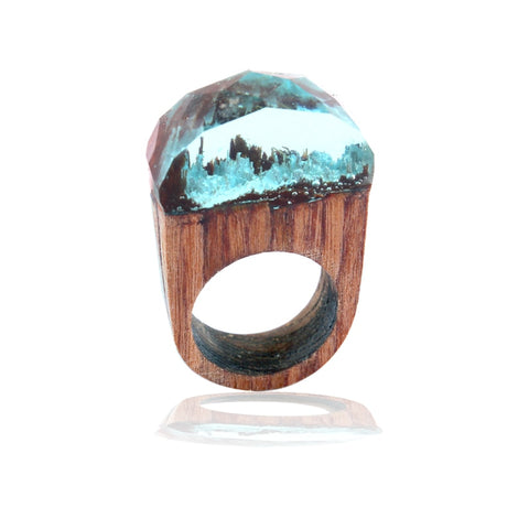 Blue Stone Magic Ring