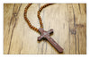 Rosary Necklace with Cross Pendant