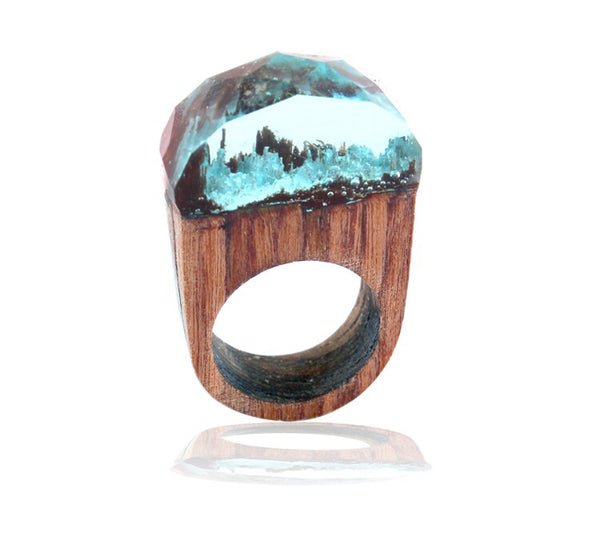 Blue Stone Magic Ring