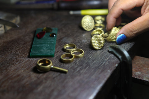 the ring after casting