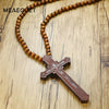 Rosary Necklace with Cross Pendant