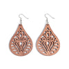 KWHY Wood Leaf Earrings