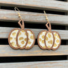 KANDRA CORK Leopard Earrings