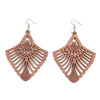 KWHY Wood Leaf Earrings