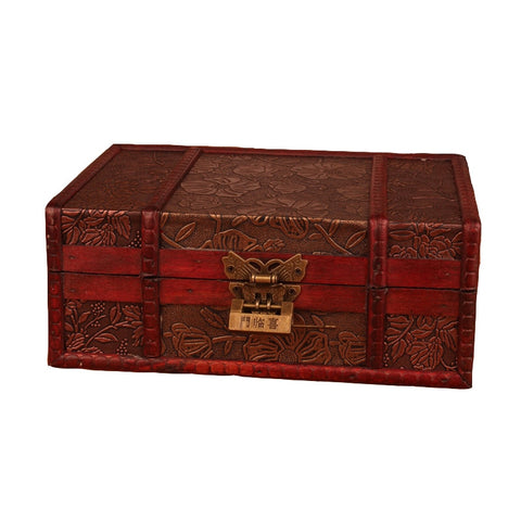 RETRO Chinese Wood Chest