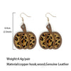 KANDRA CORK Leopard Earrings
