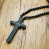 Rosary Necklace with Cross Pendant