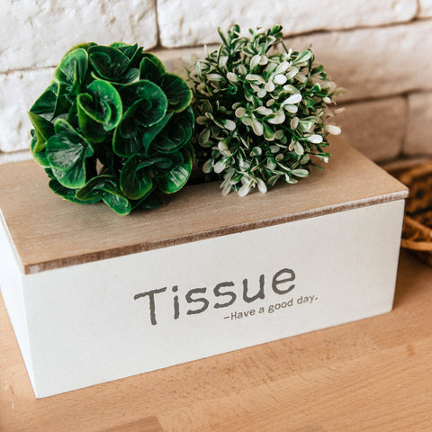 wood tissue boxes for sale
